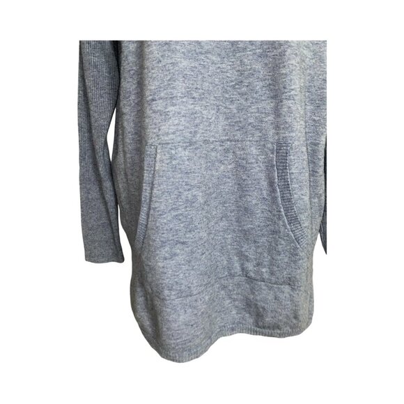 Sz.M*Miley Cyrus*Heather Blue Sweater/Hoodie--Kangaroo Pocket - Picture 4 of 7